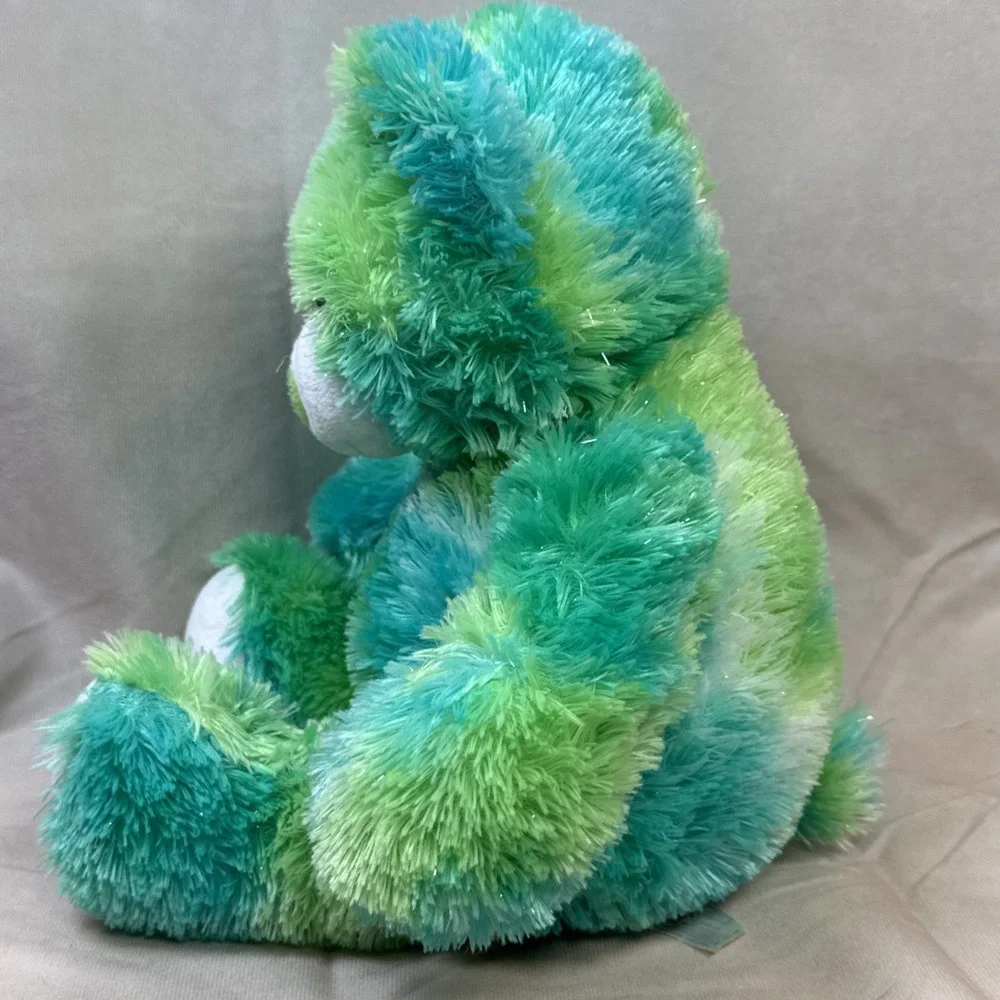 Build A Bear Summer Daisy Flower Plush Toy Blue Green Sparkle 15